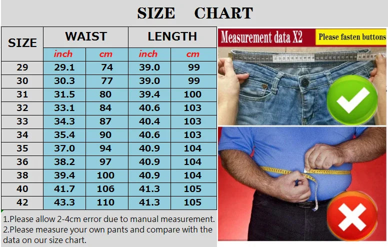 Classic Elastic Business Suit Pants