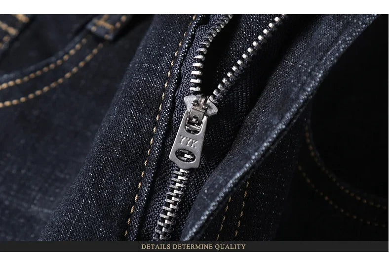 Slim Straight Business Denim