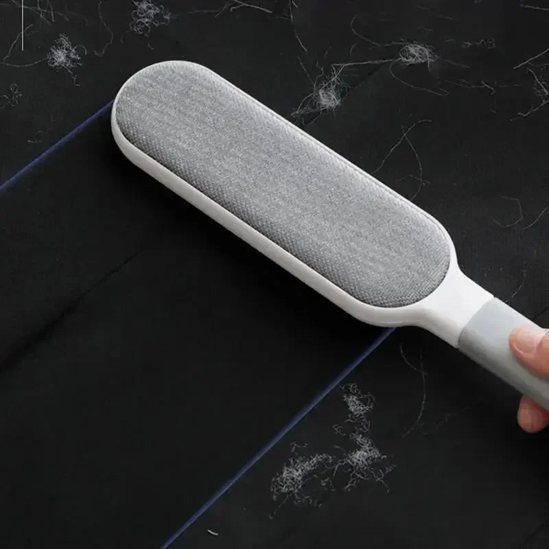 Double-Sided Pet Hair Remover, Manual Electrostatic Sticky Lint Brush, for Cat, Clothing, Sofa, Furniture,  Carpet Cleaning