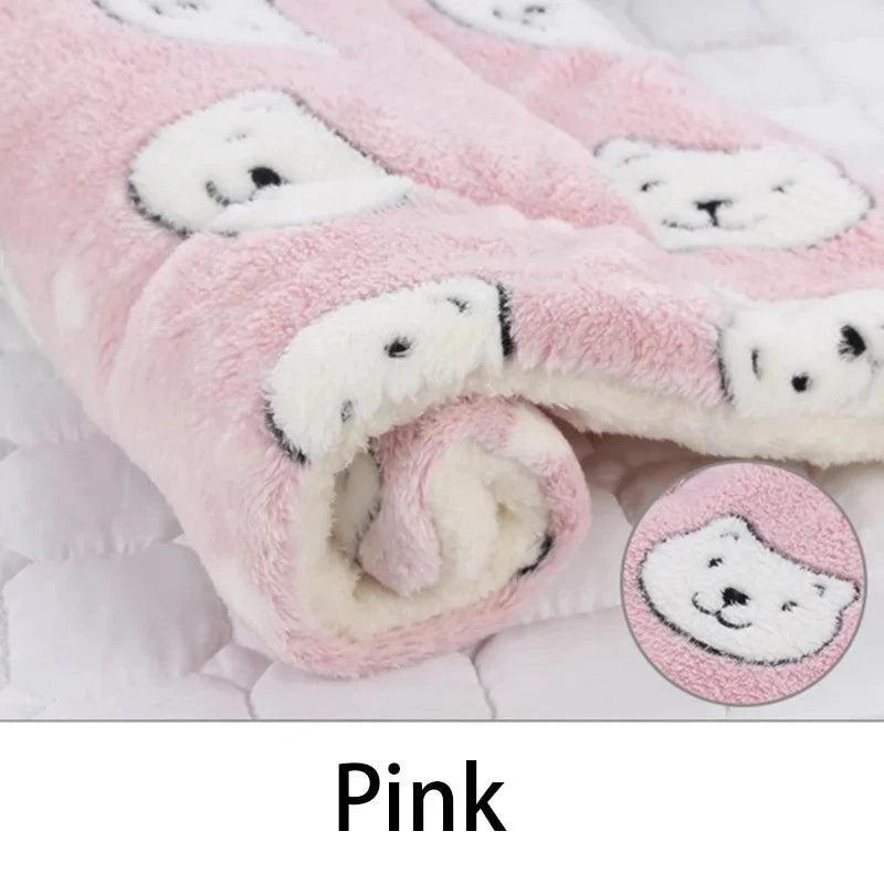 Flannel Winter Sleeping Mattress Cushion