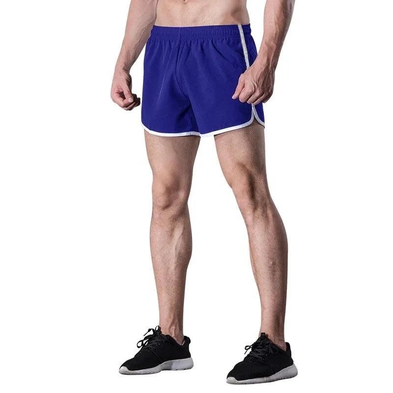 Summer Casual Shorts Men Breathable Beach Shorts Ice Silk Comfortable Fitness Basketball Sports Short Pants Male Running Shorts