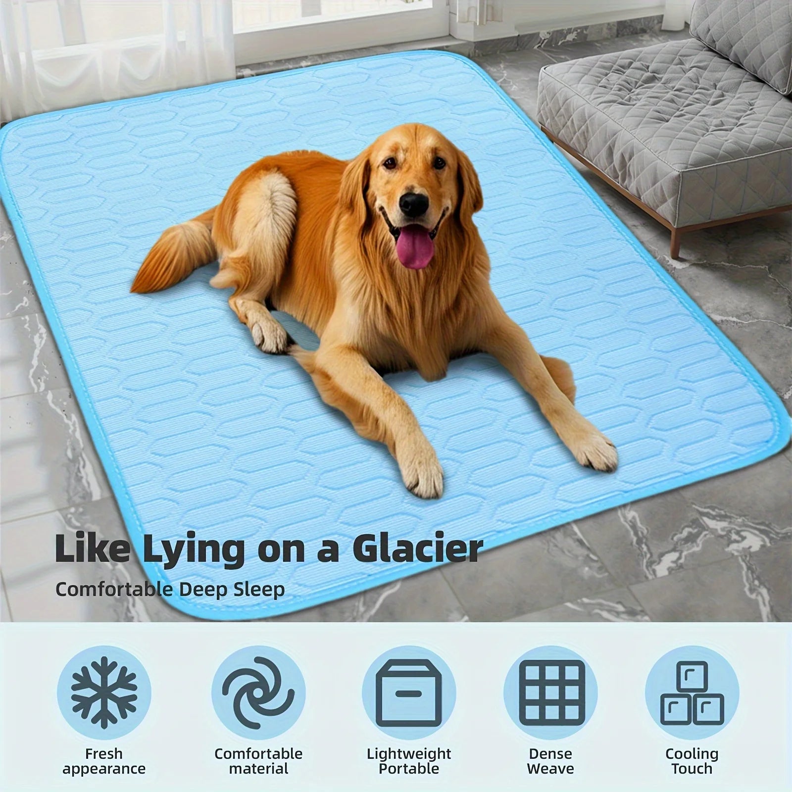 Ice-Cool Sweat Absorbent Pet Mat