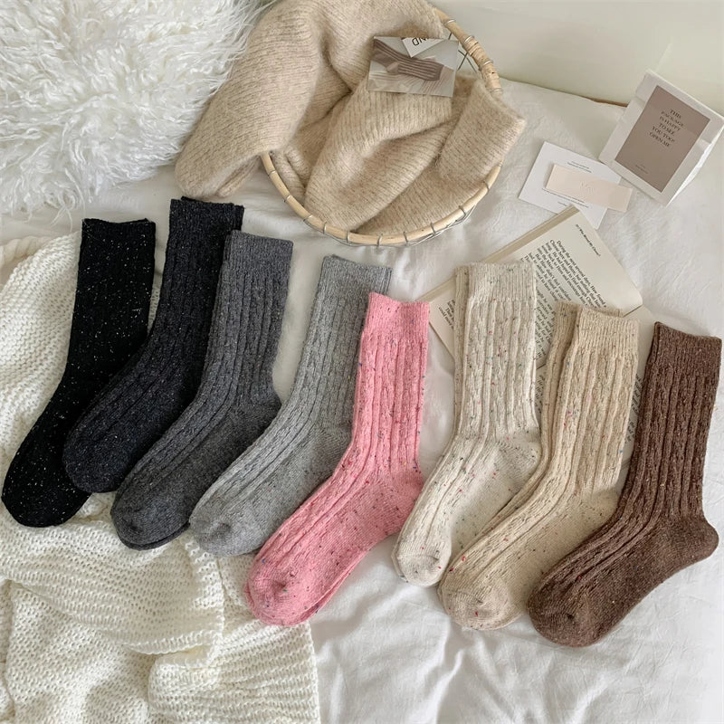 Japanese Wool Casual Socks