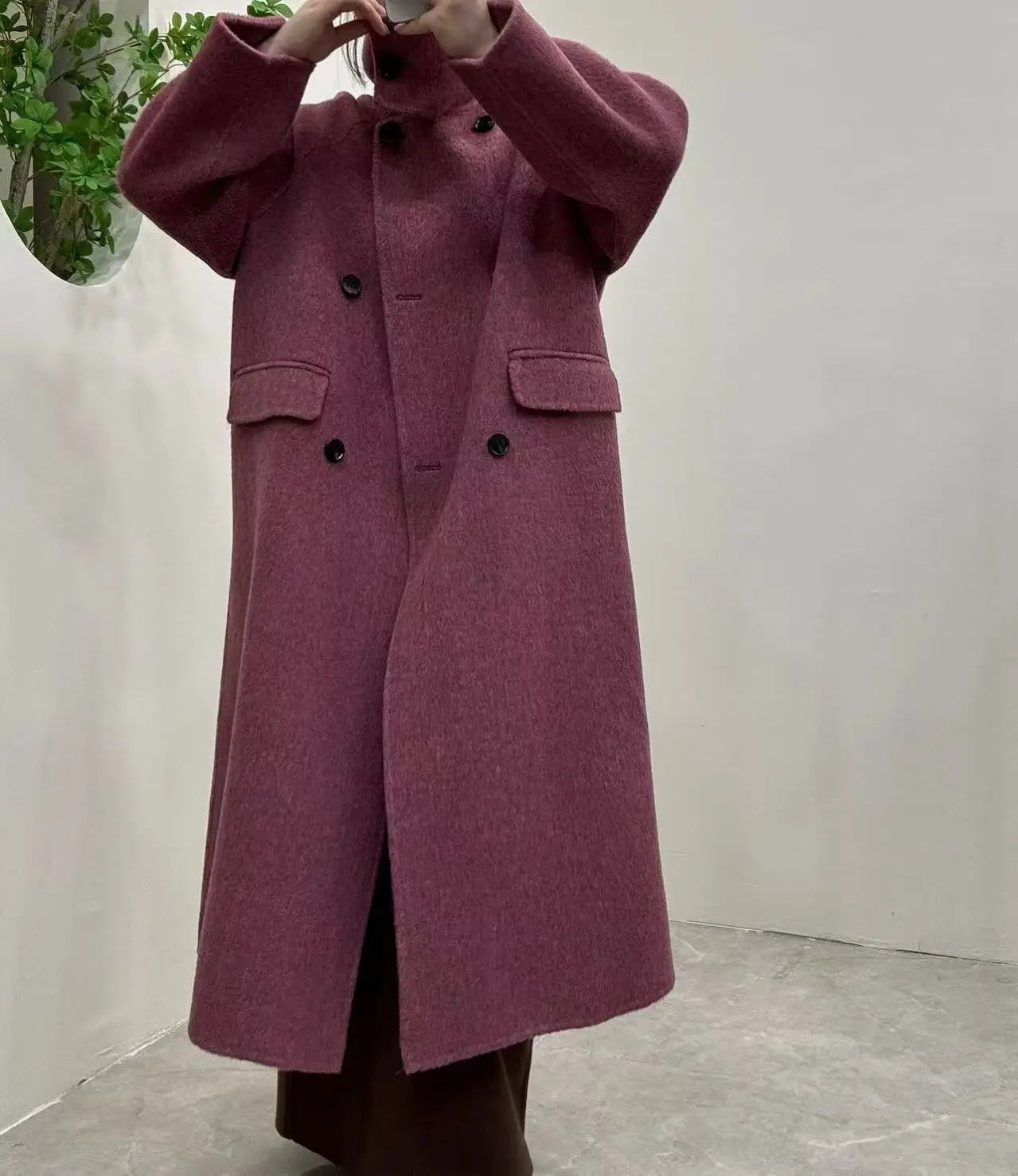 Retro Double-Sided Wool Short Coat