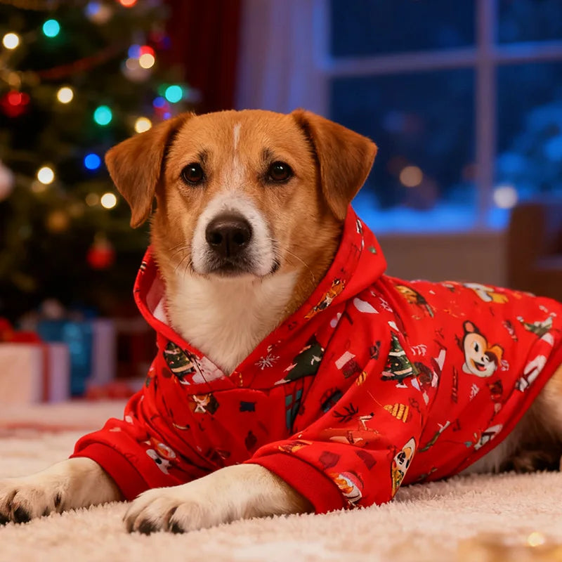 Festive Pet Christmas Holiday Hoodie