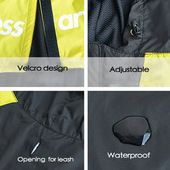 Fashion Pet Dog Clothes  Raincoat Waterproof Reflective Pet Jacket Dog Cat Coat for Small Medium Large Dogs Clothes