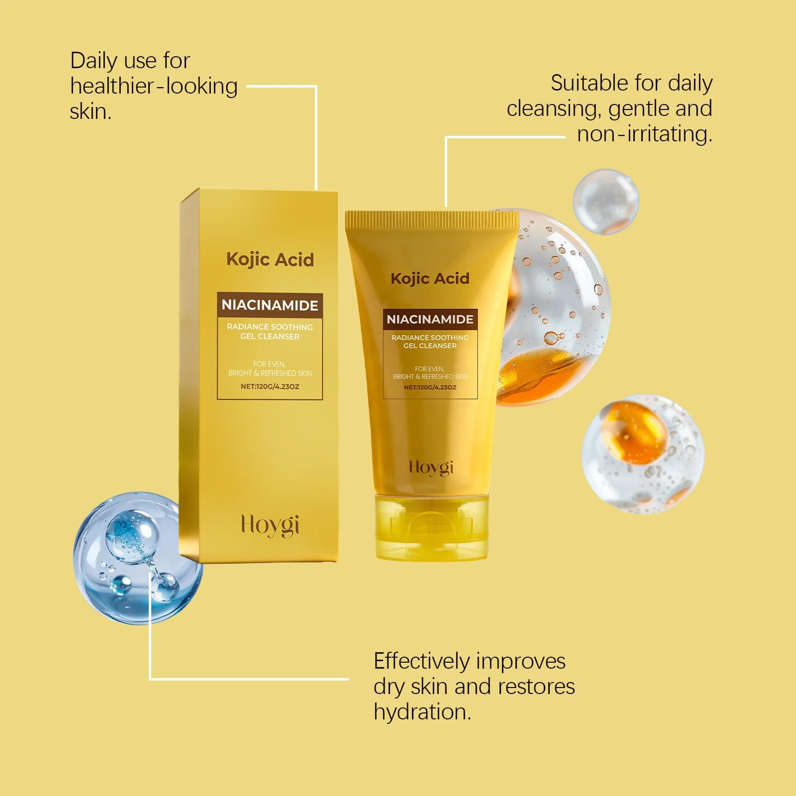 Turmeric Hyaluronic Foaming Cleanser