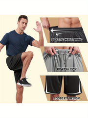 Quick Dry Athletic Pocket Shorts