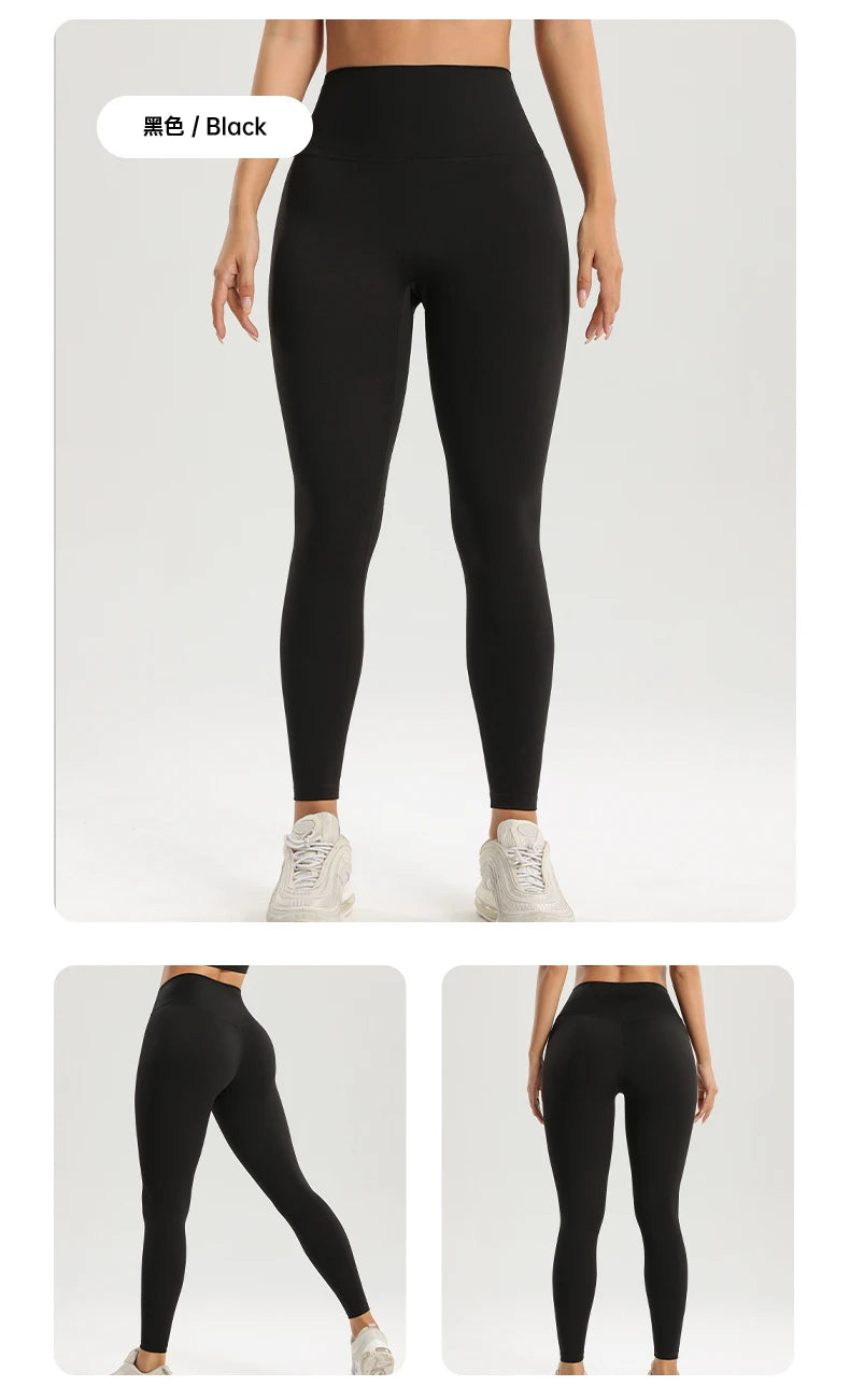 Yoga Leggings for Fitness Legging Sport Femme Slim Fit Pants Female Buttery Soft High Waist Leggins Push Up Gym Tights Women