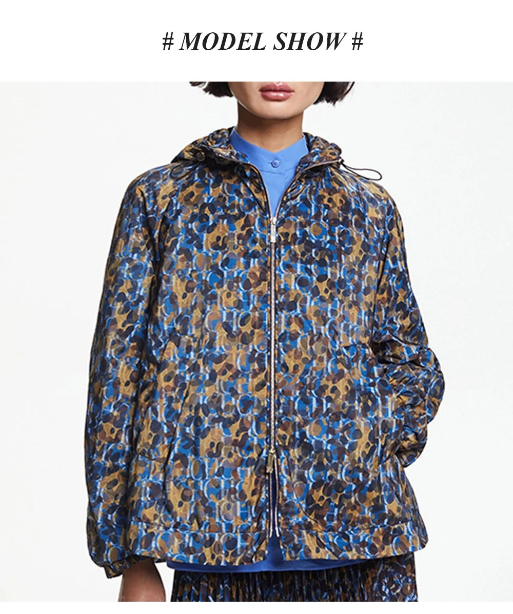 Elegant Hooded Casual Autumn Coat