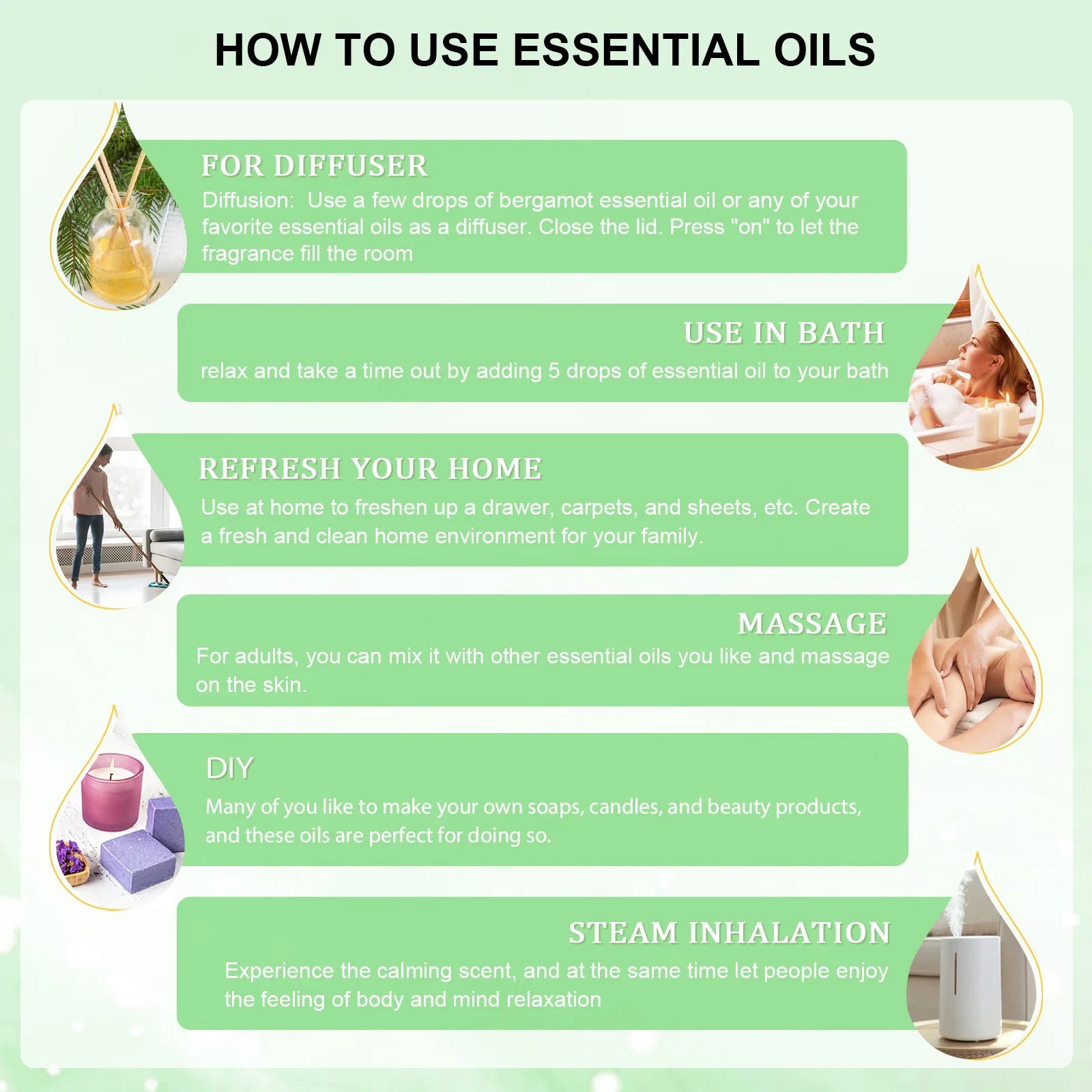 Large Bottle Aromatherapy Essential Oil