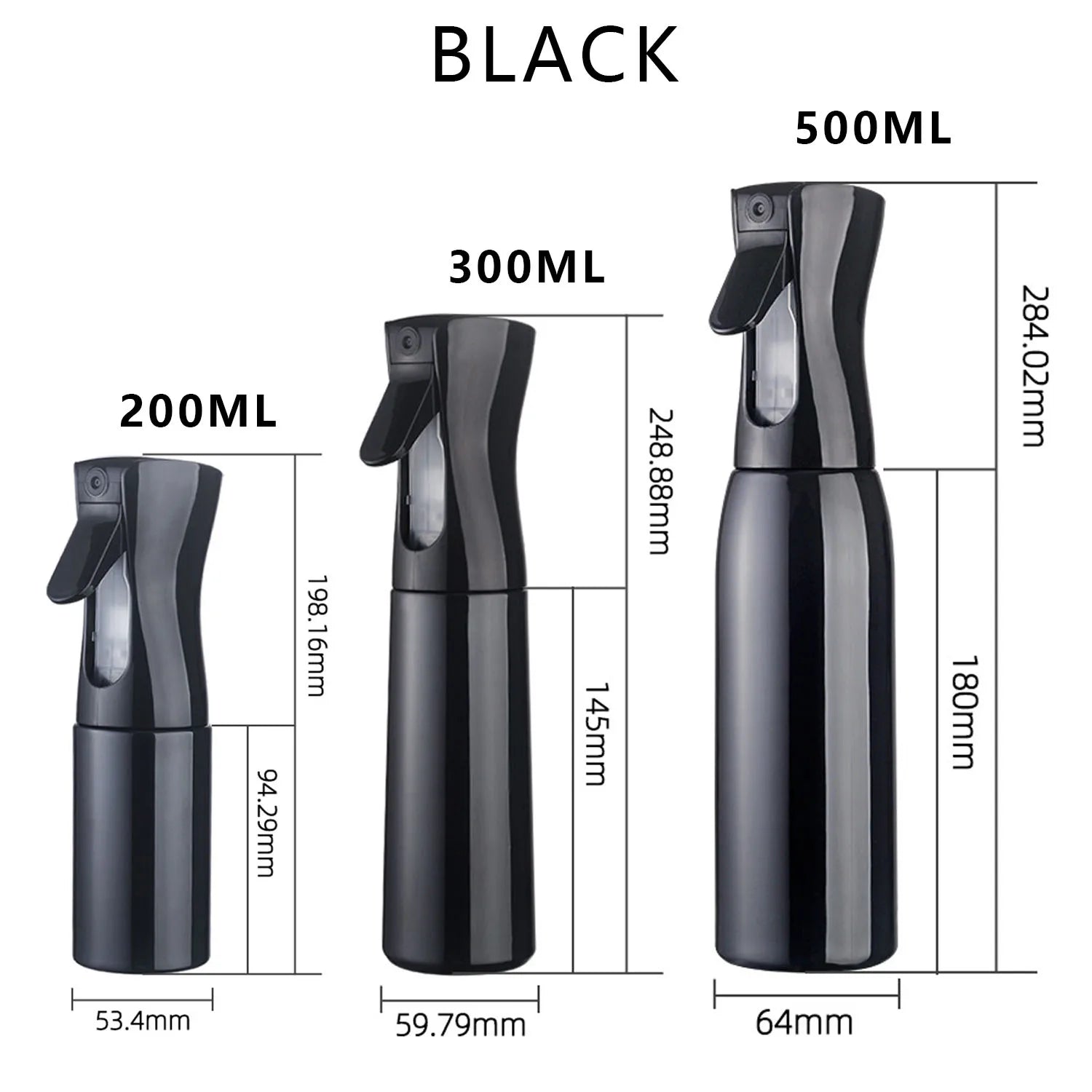 Spray Bottle Mist for Hair Styling,continuous spray bottle,Taming Hair in Morning, Cleaning, Plants, Pets, Misting & Skin Care