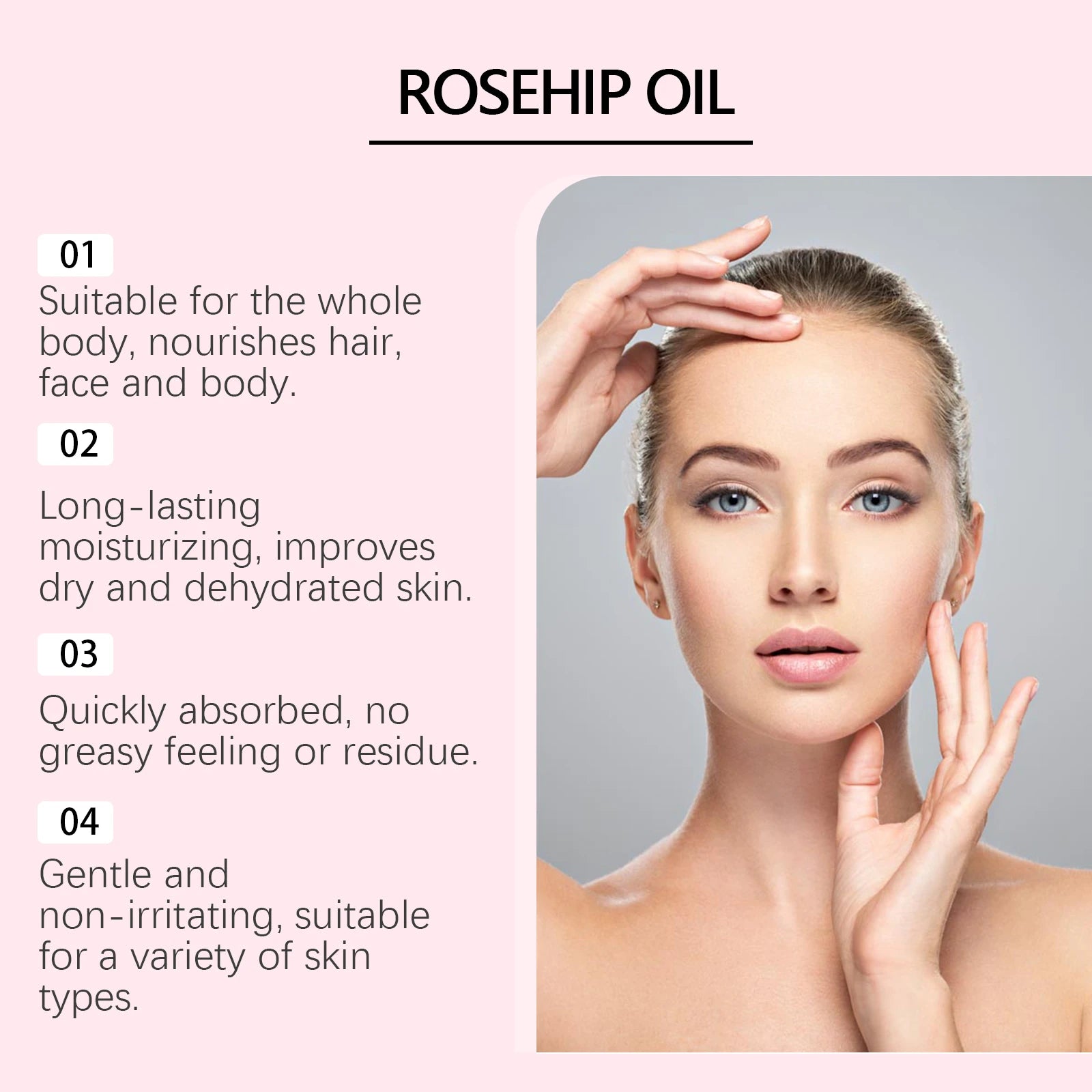 Organic Rosehip Facial Repair Oil