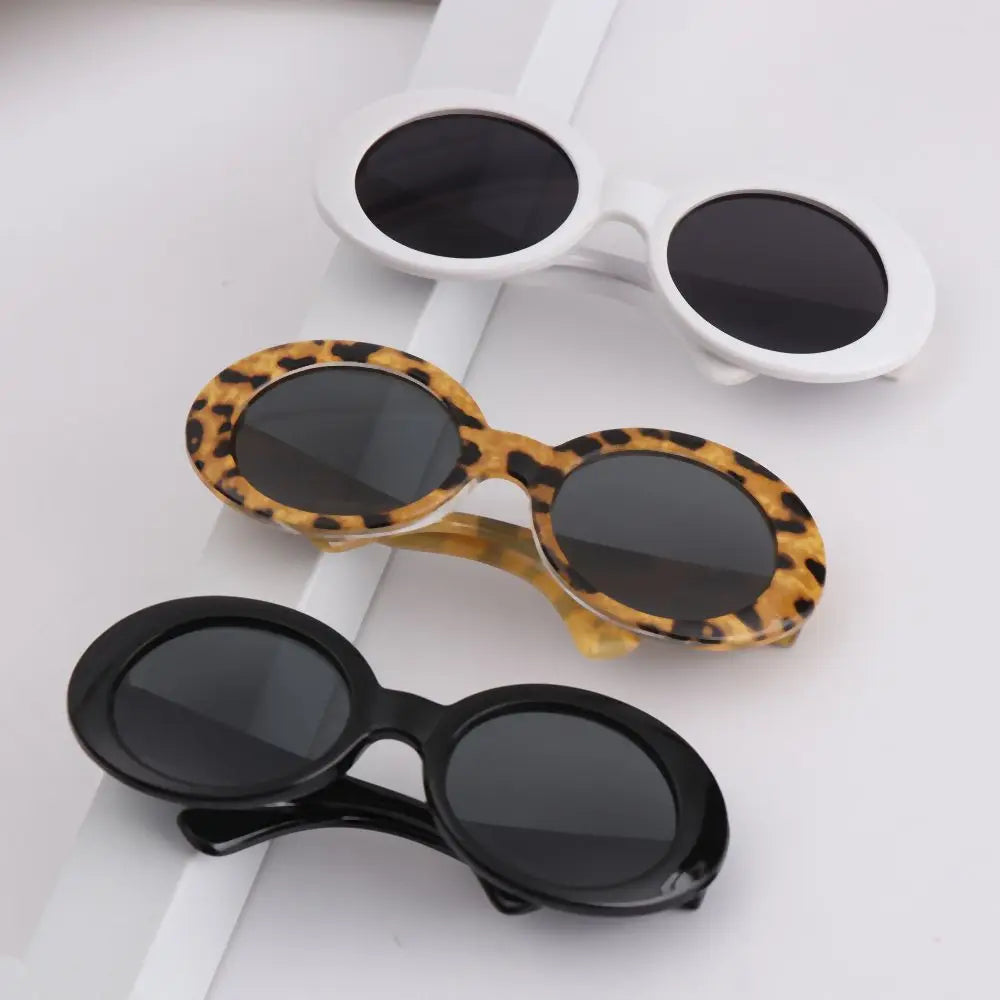 Doll Accessories Cool Photograph Props Pet Accessories Small Dog Cat Glasses Round Frames Glasses Pet Eyeglasses Dog Sunglasses