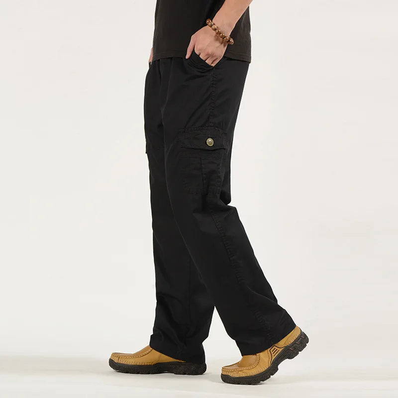 Multi Pocket Casual Cotton Overalls
