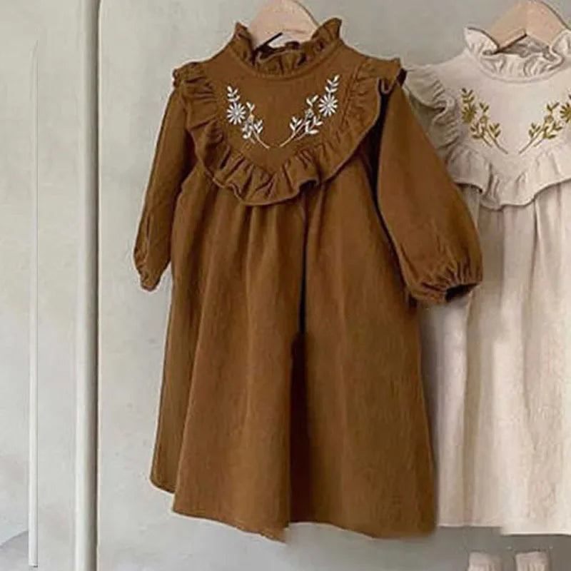 Mother Daughter Floral Long Sleeve Dress