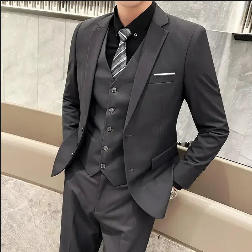 British Style Three Piece Suit