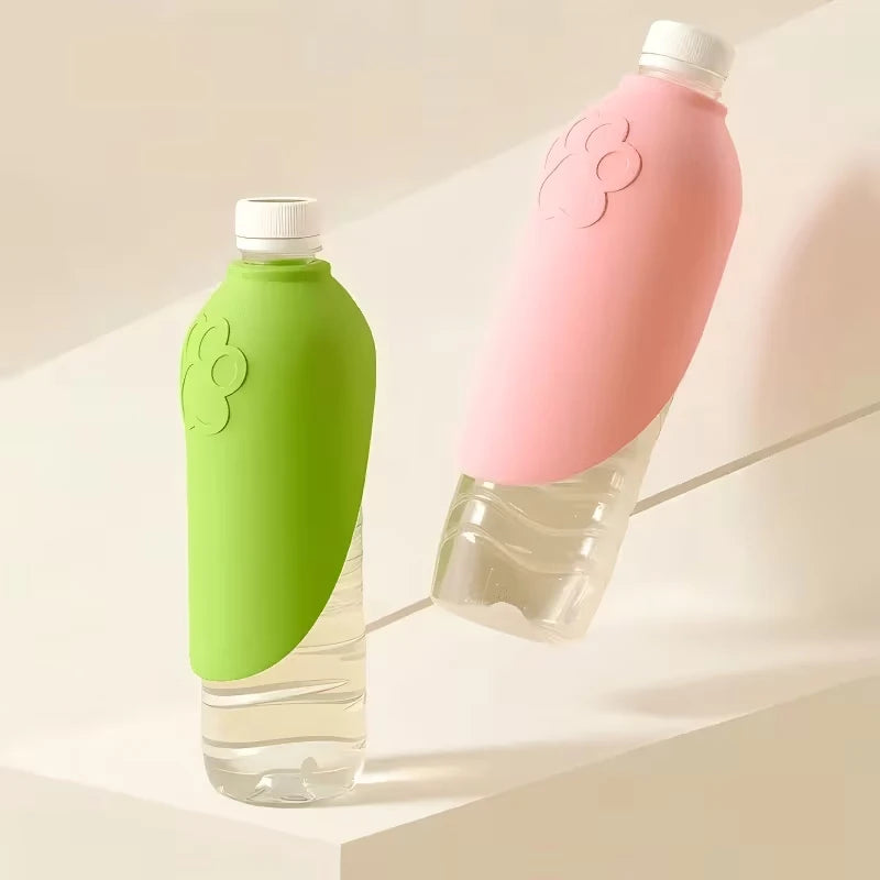 Portable Pet Water Dispenser –Travel Water Bottle for Dogs and Cats (Bottle Not Included) – Suitable for Outdoor Walks and Trips