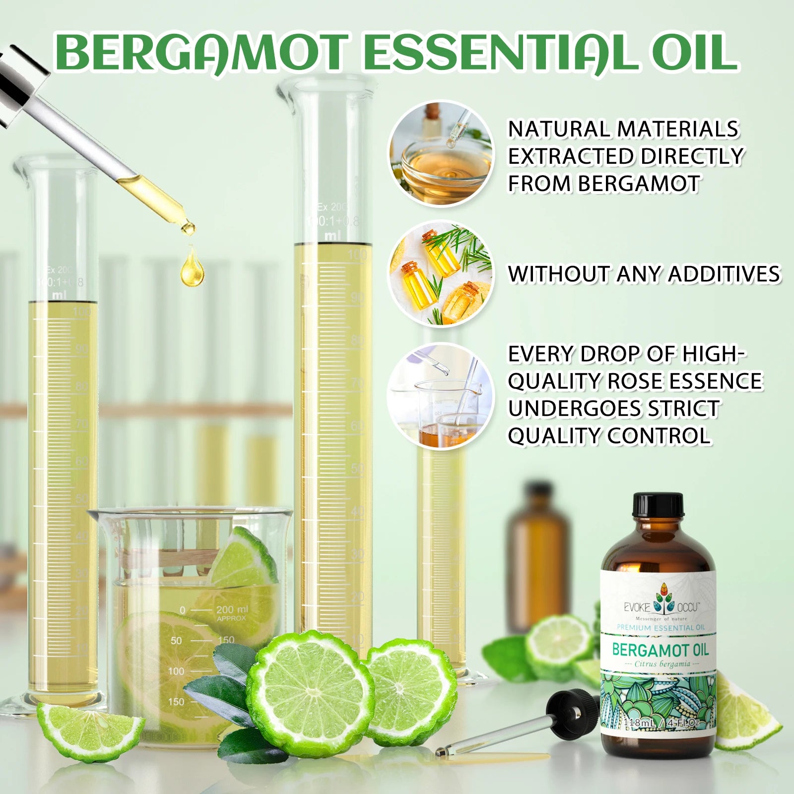Natural Bergamot Pure Essential Oil