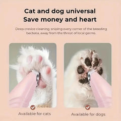 1 Non Battery Pet Shaver Electric Clipper Suitable for Cats and Dogs. It Can Be Used to Shave Foot Hair, Buttocks Hair, Eyes Hai