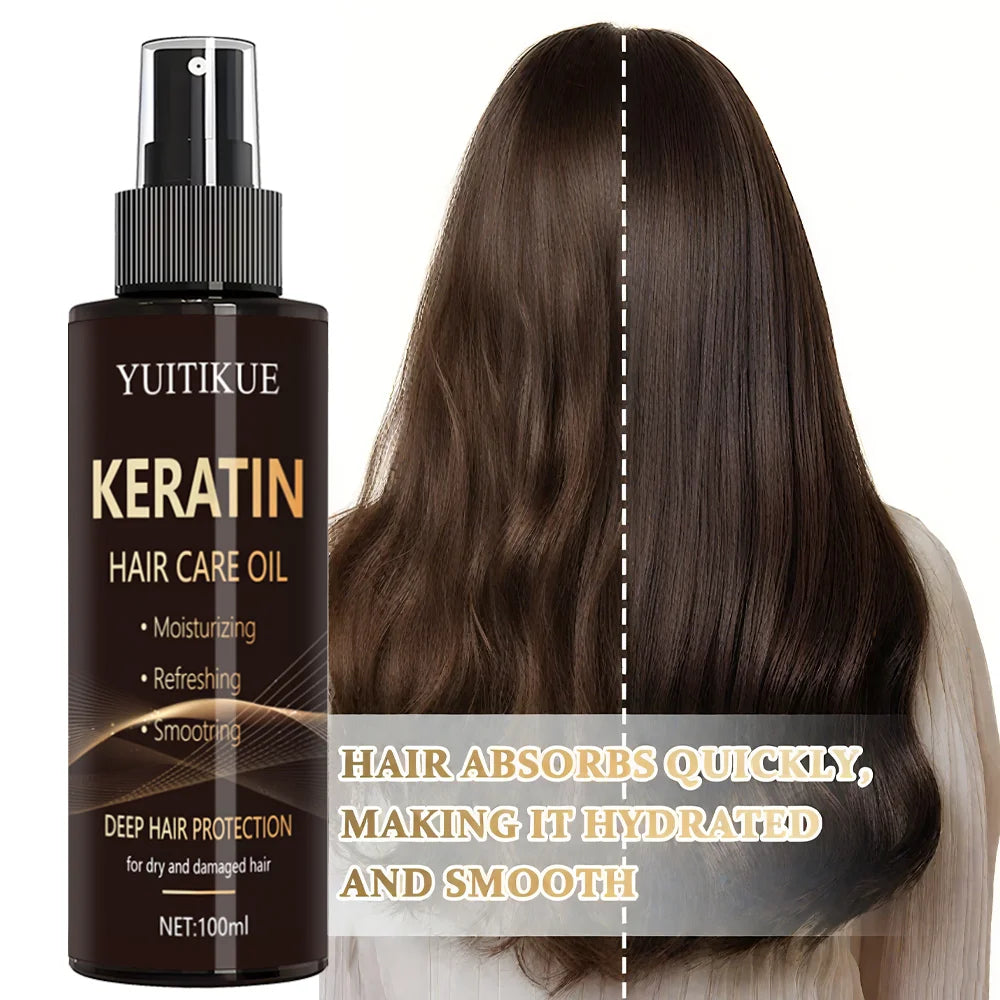 Keratin Deep Moisture Hair Oil