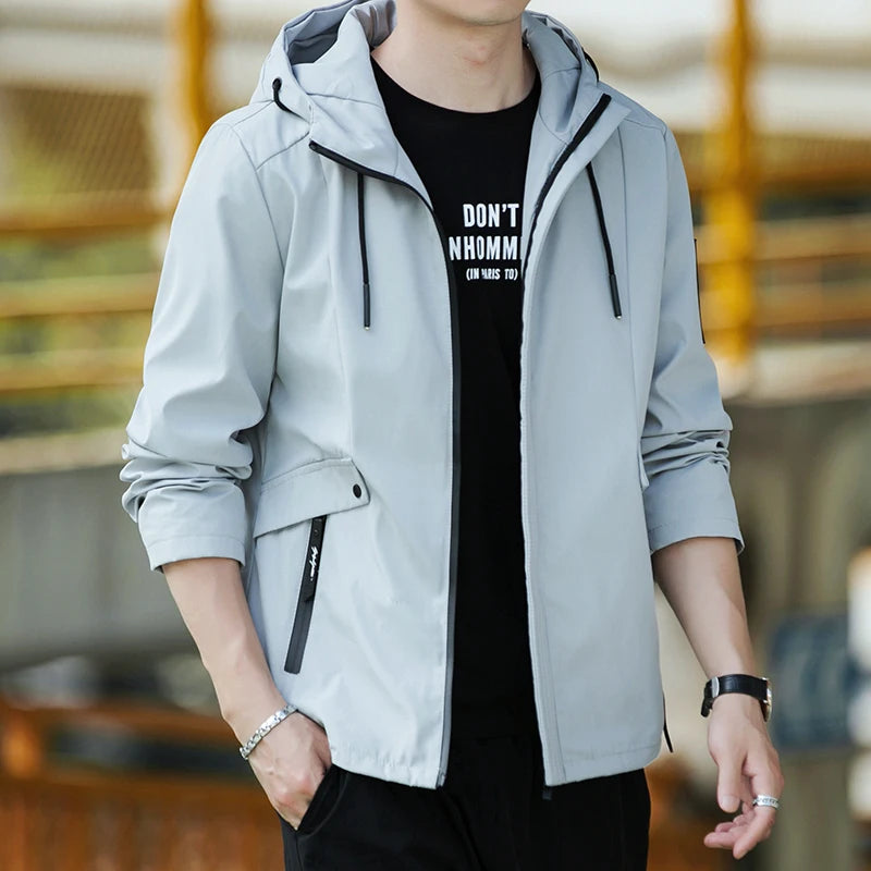 Waterproof Military Hooded Men Jacket