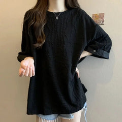 Loose Korean Casual Tee Women