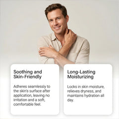 Men's Care Cream, with mild ingredients to comfort and care for men’s body, external topical care cream for daily use.