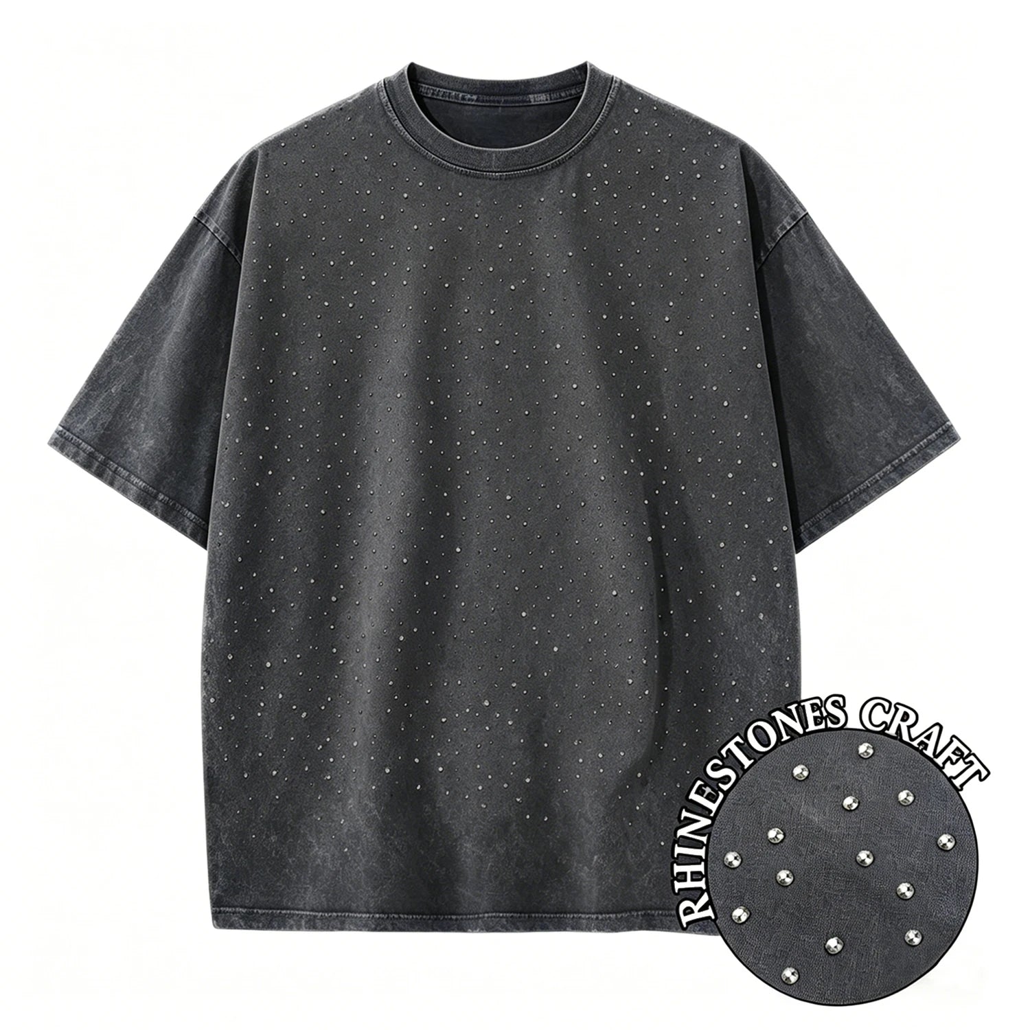 Men's Women Washed Vintage T-Shirts Street Hip Hop Retro Punk T Shirt Harajuku Casual Cotton Short Sleeve Couple TShirts Tees