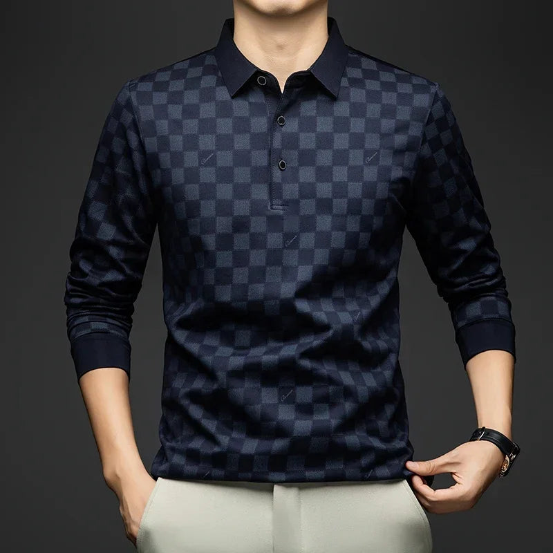 Autumn Plaid Polo Essential