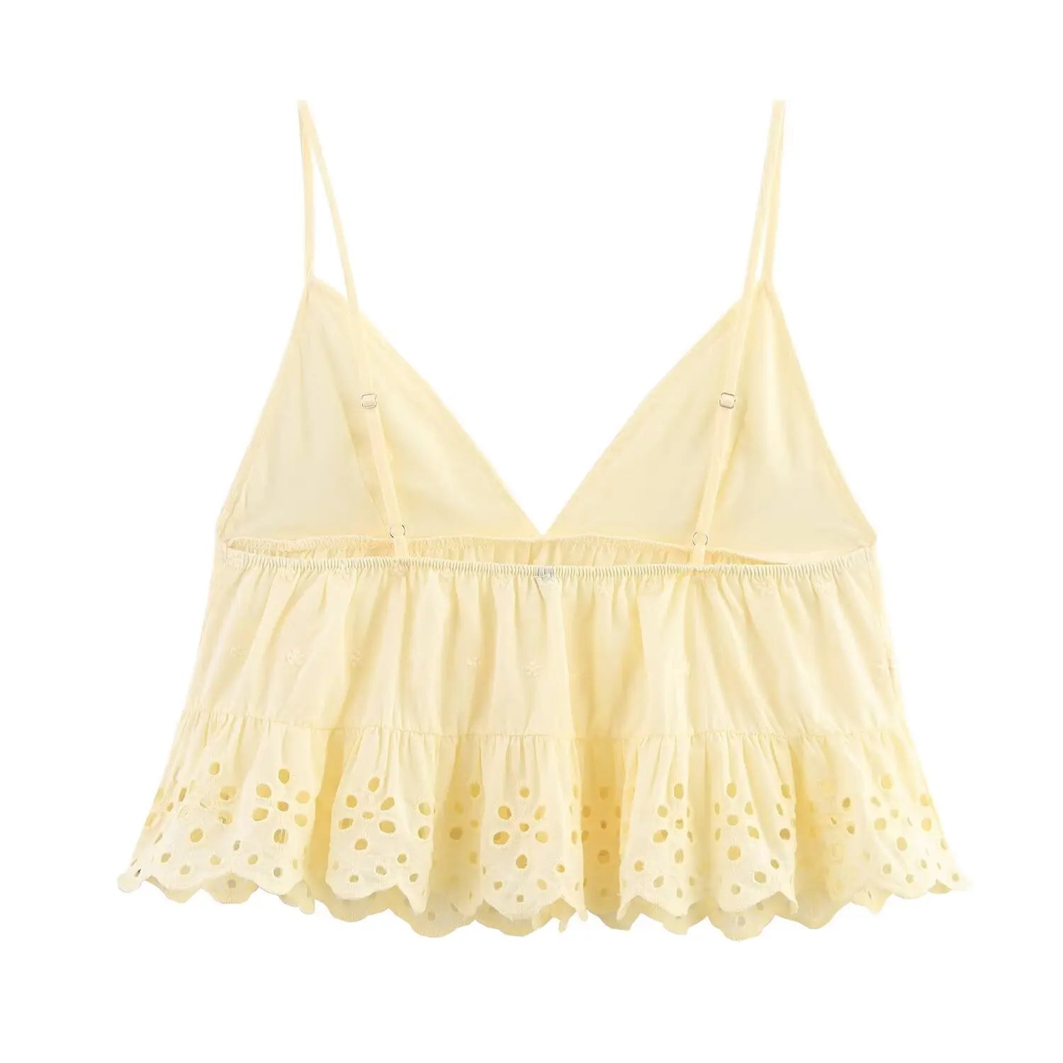 HH Women Shorts Suit Summer Sexy V-Neck Sleeveless Backless Hollow Design Top+Fashion High Waist Pleated Casual Slim Shorts