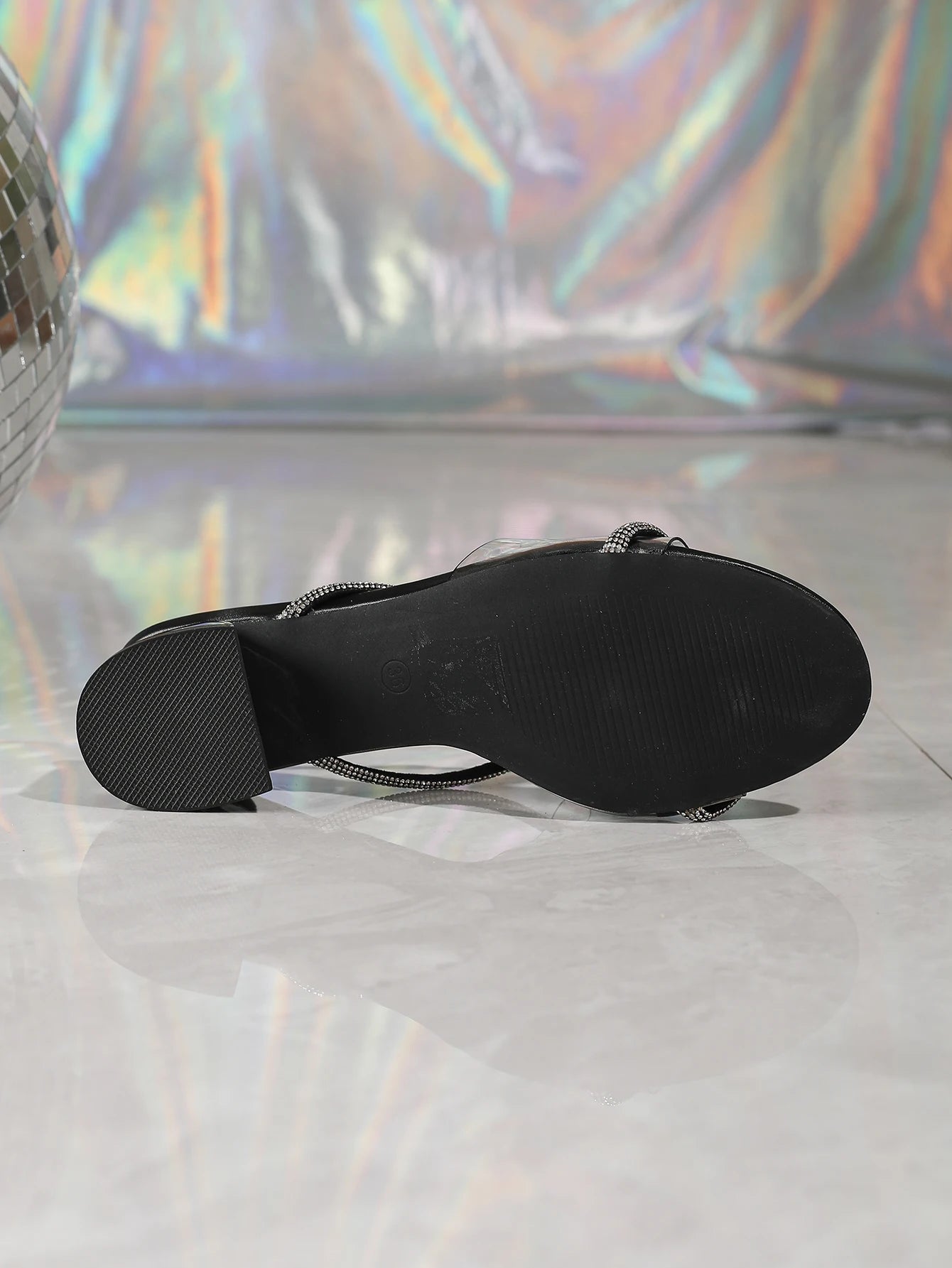 Women Braided Block Heel Sandals