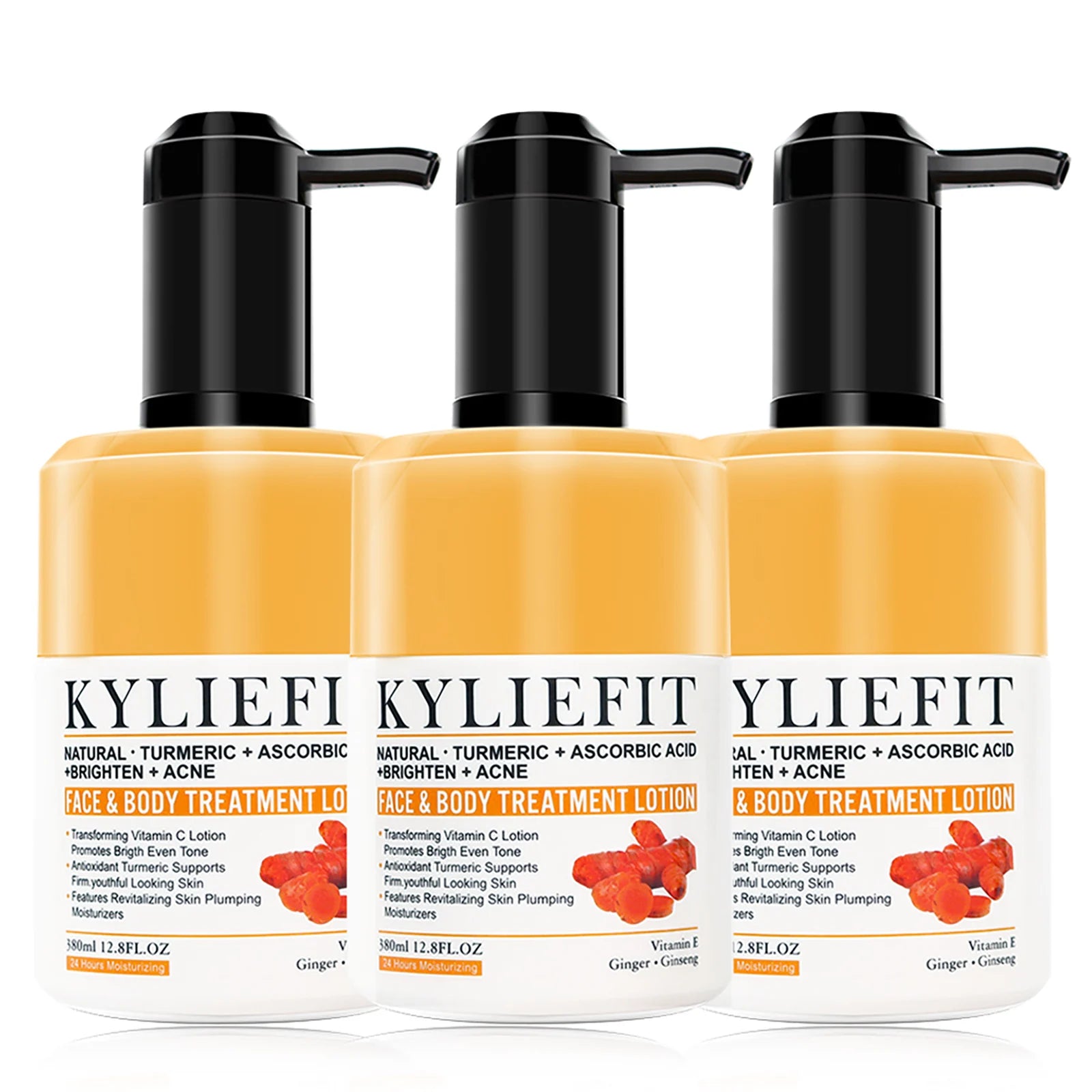 Organic Turmeric Brightening Skincare Kit