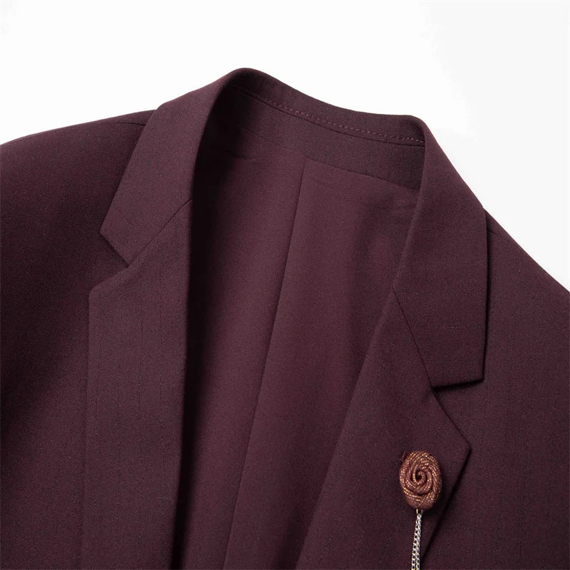 Modern Wedding Business Suit Set