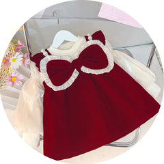Plush Princess Dress Set for Girls