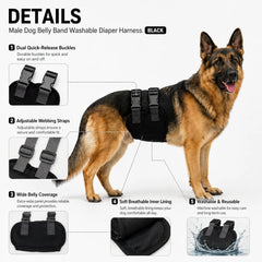 Pet Physiological Pants Outdoor Anti Harassment Safety Pants Comfortable Breathable Teddy Golden Retriever Male Dog Universal