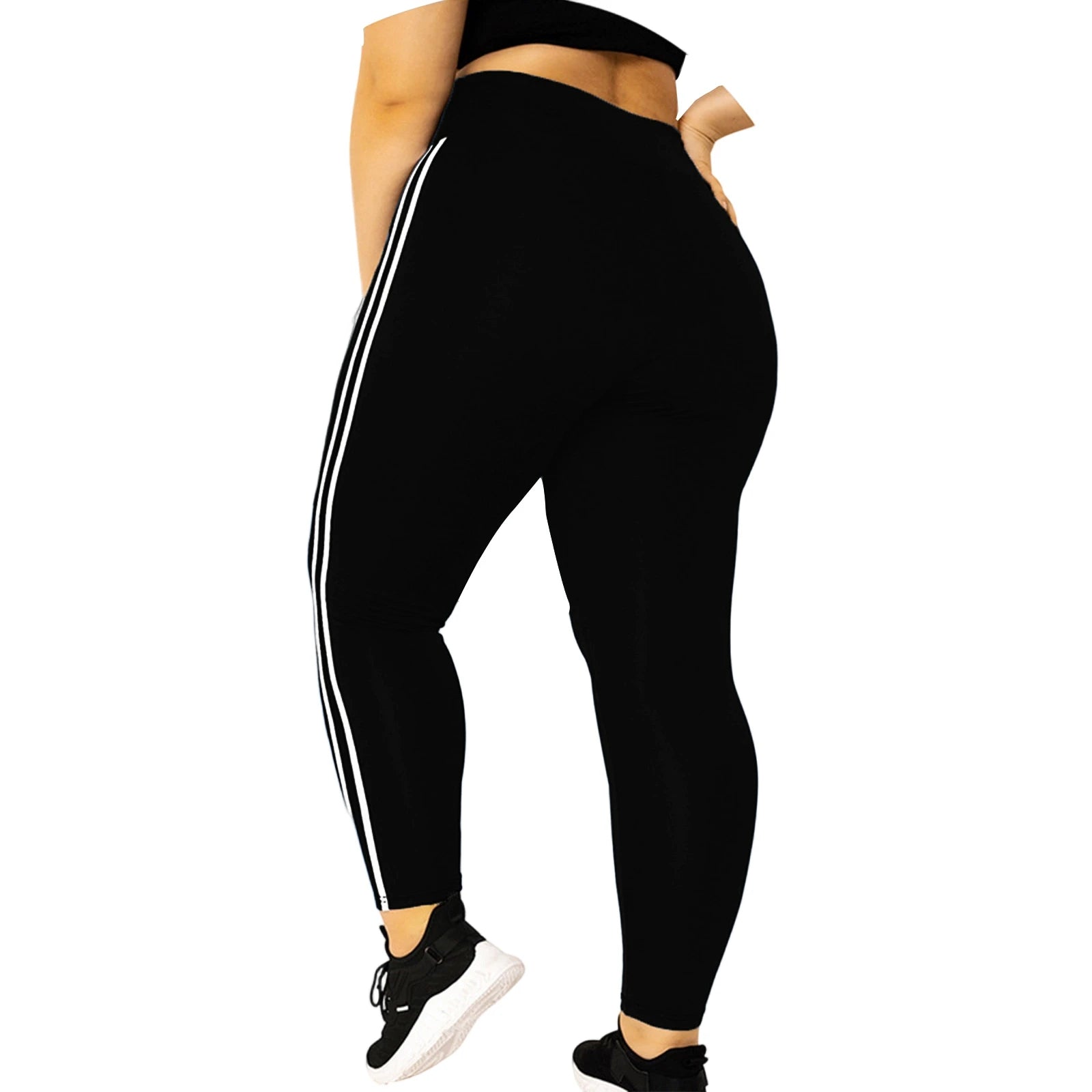 Women's Leggings Plus Size Sexy Solid Color Butt LiftingThermal High Waisted Slimming Shapewear Leggings Workout Pants Leggings