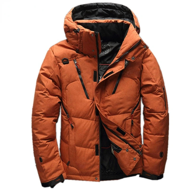 White Duck Down Parka