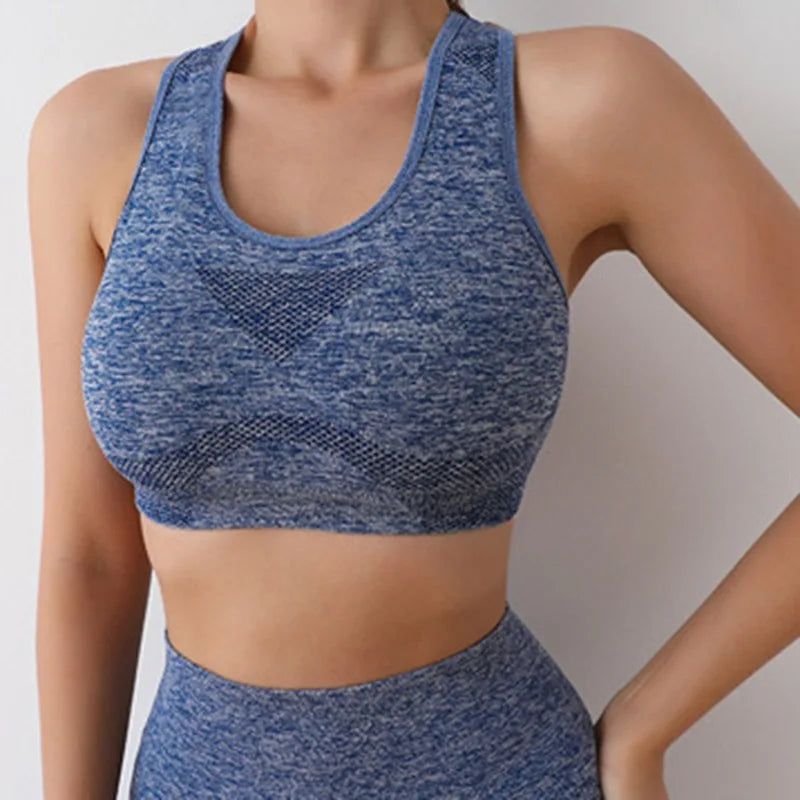 Women Seamless Yoga Set With Gym Shorts Sport Bras Brassiere Workout Tops And Fitness Leggings Clothing For Athletic Training