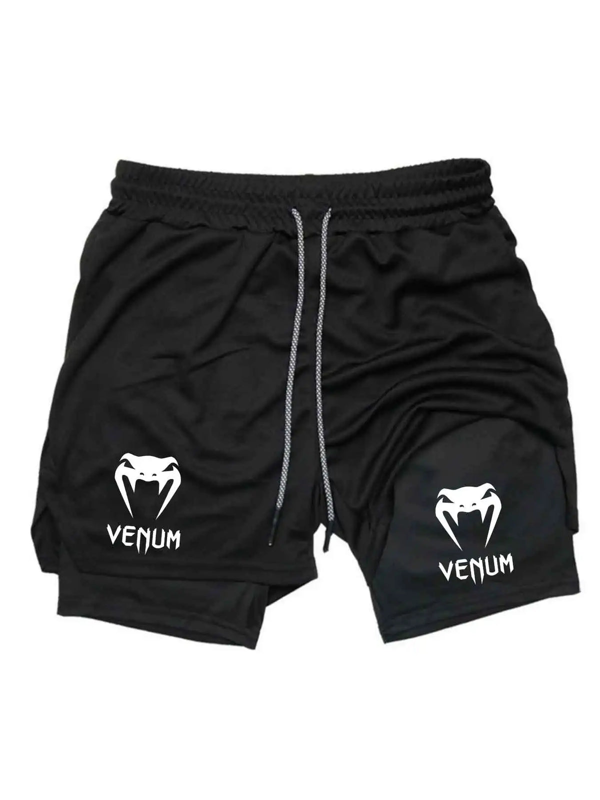 2026 Summer Sports Shorts 2-in-1 Gym Running Shorts Slow Running Casual Sportswear Fitness Double Layer Shorts