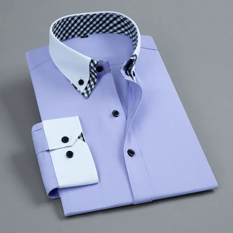Premium Non-Iron Business Dress Shirt