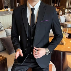 British Style Three Piece Suit