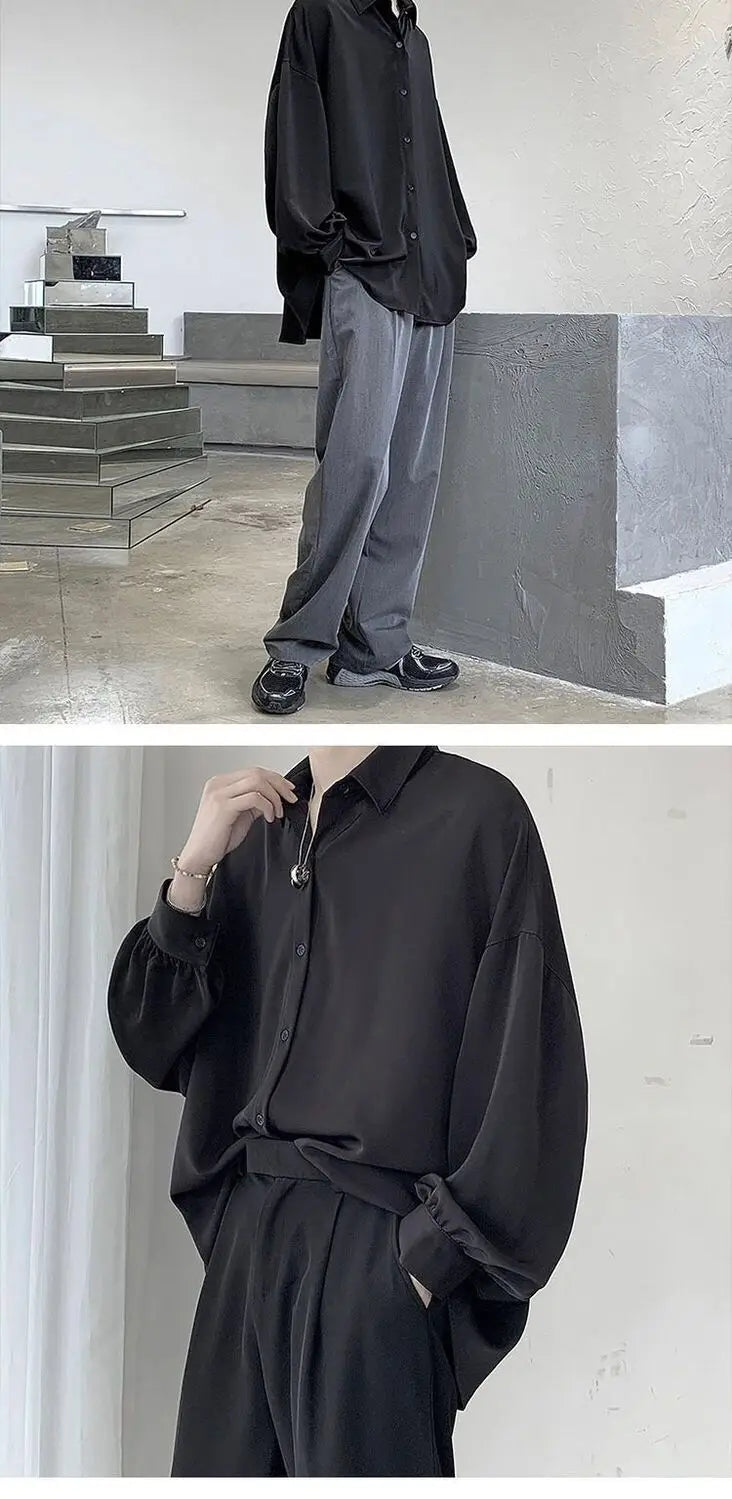 Loose Office Button Shirt Women