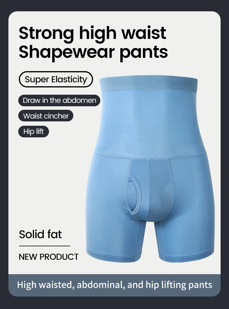 High Waist Sports Boxer Shorts