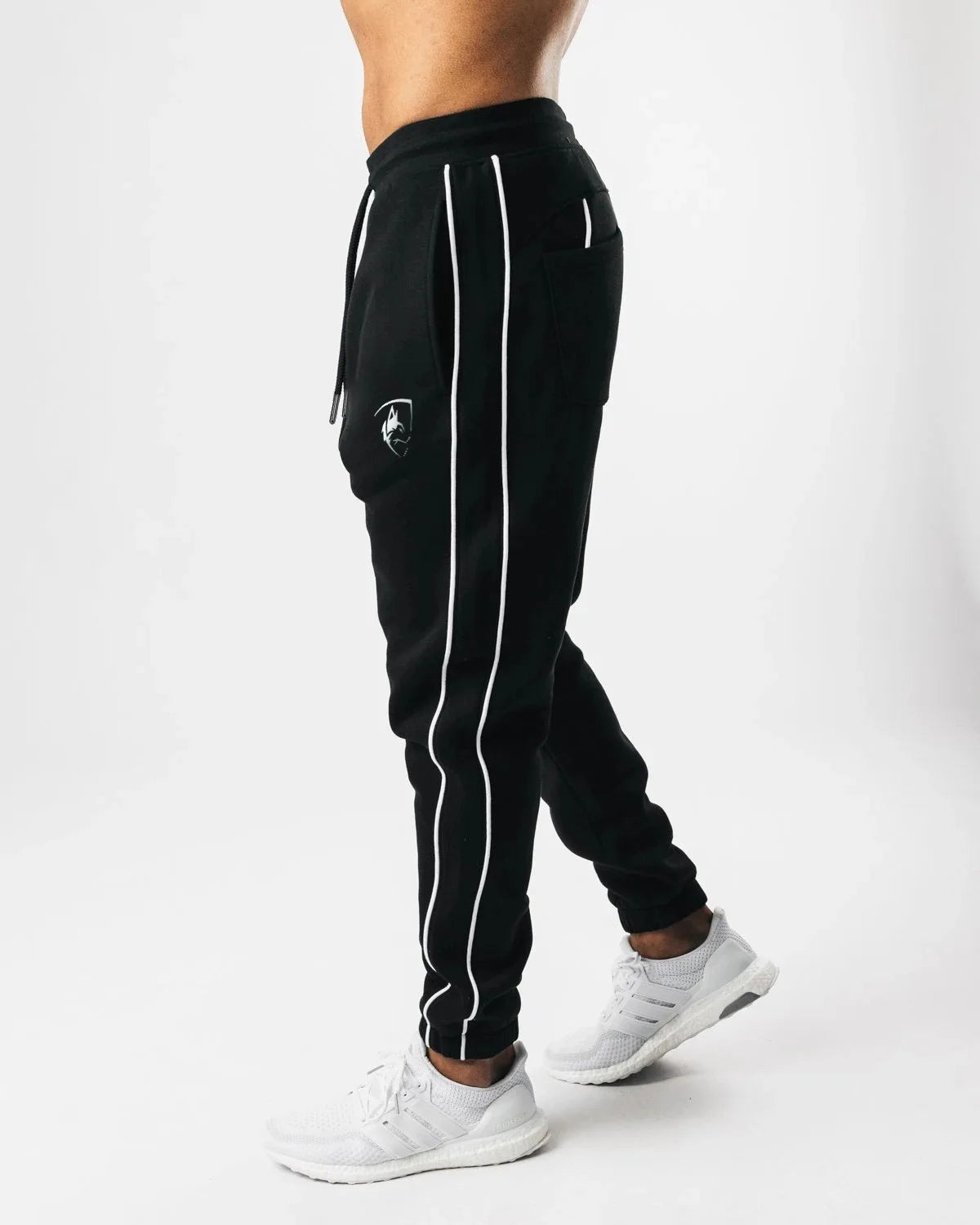 Men's Casual Jogger Pants Winter Sports Tapered Sweatpants for Running Training