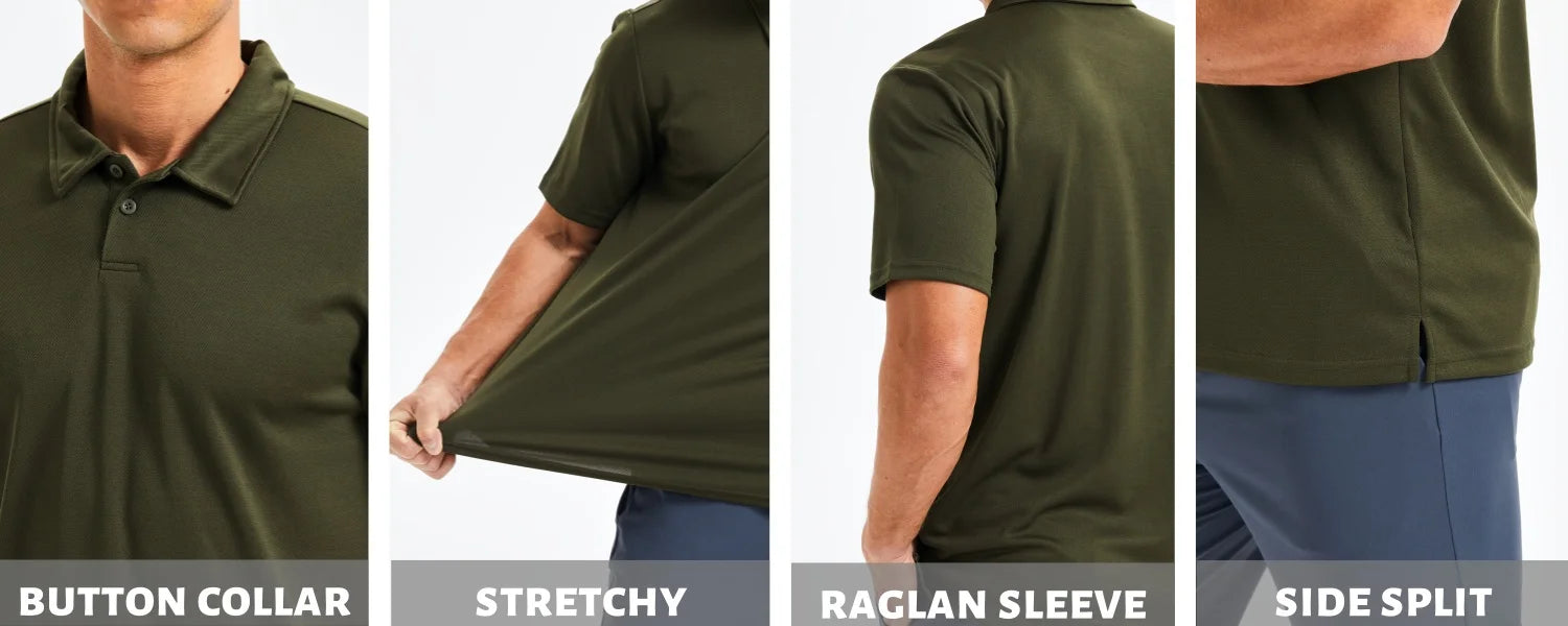Quick Dry Athletic Summer Polo