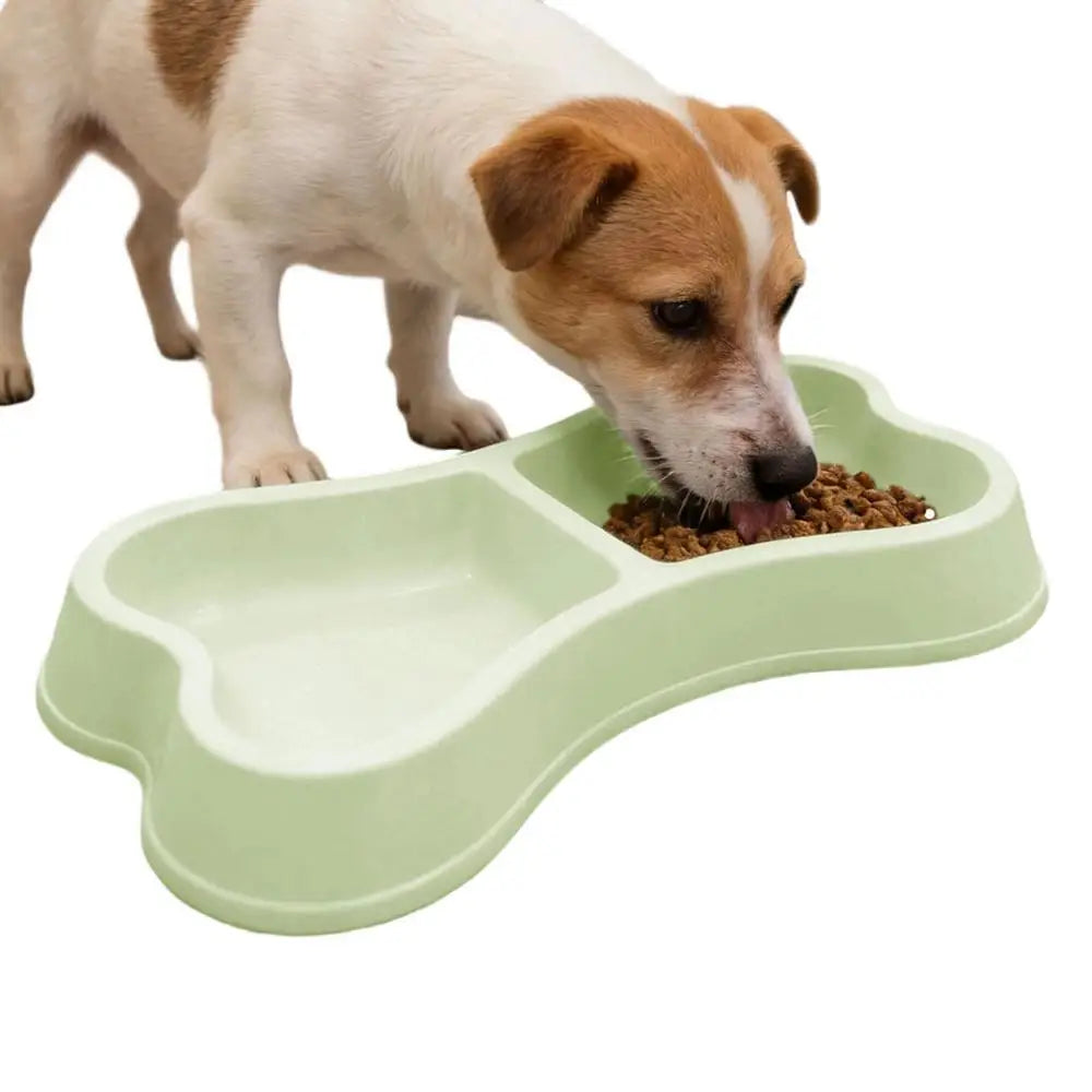 Bone Shaped 2-in-1 Feeding Set