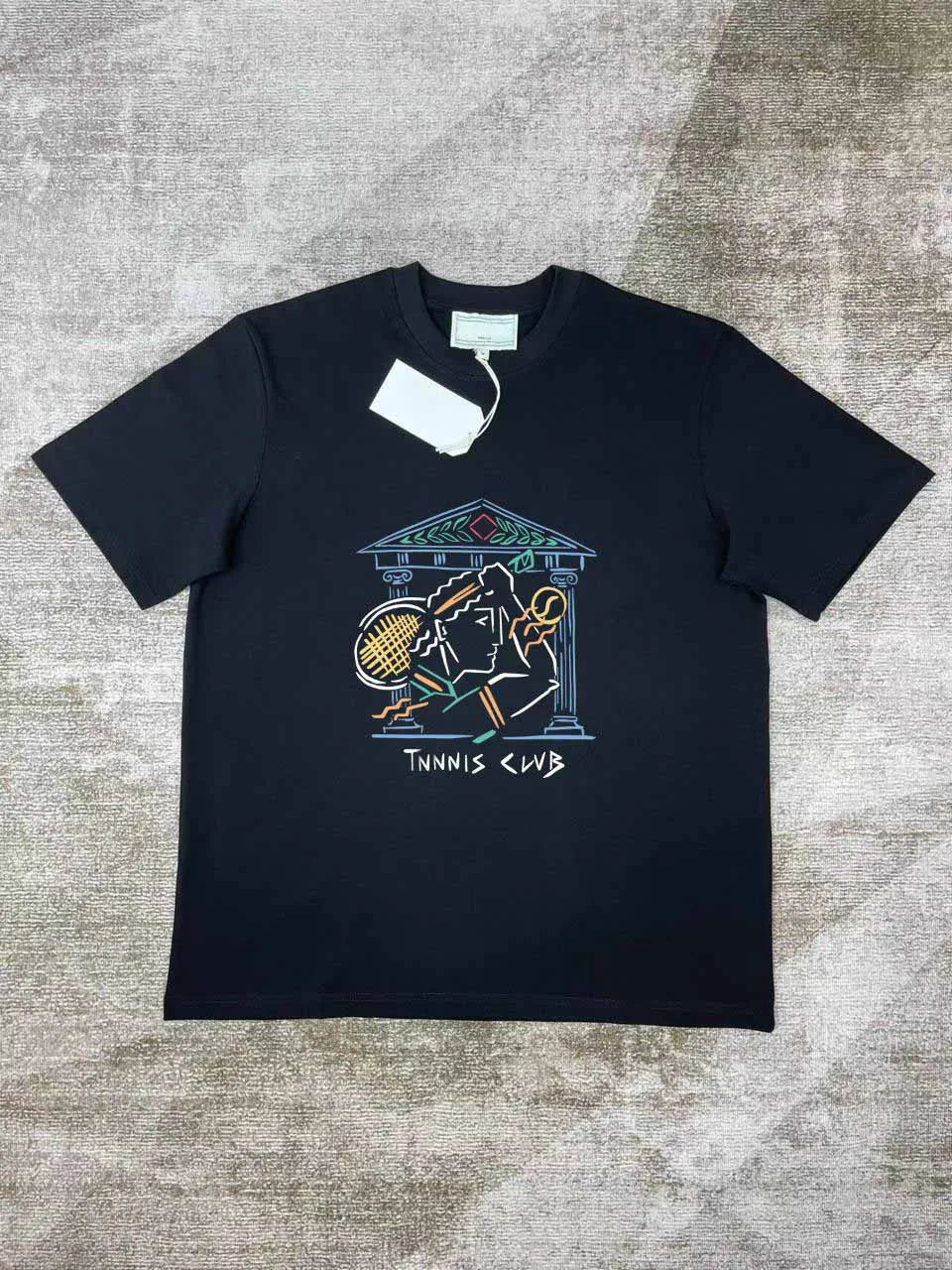 Oversized Fruit Logo Cotton Tee