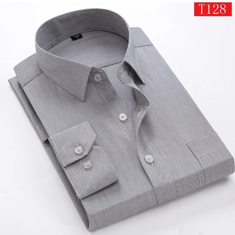 Classic Cotton Business Casual Shirt