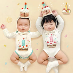 Cute Birthday Baby Cotton Bodysuit
